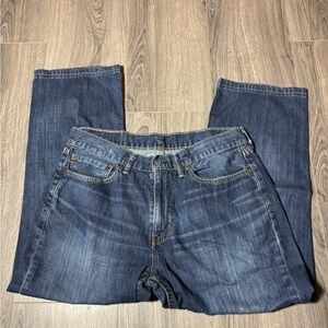 Levi's Men's Relaxed Fit Jeans in Deep Blue